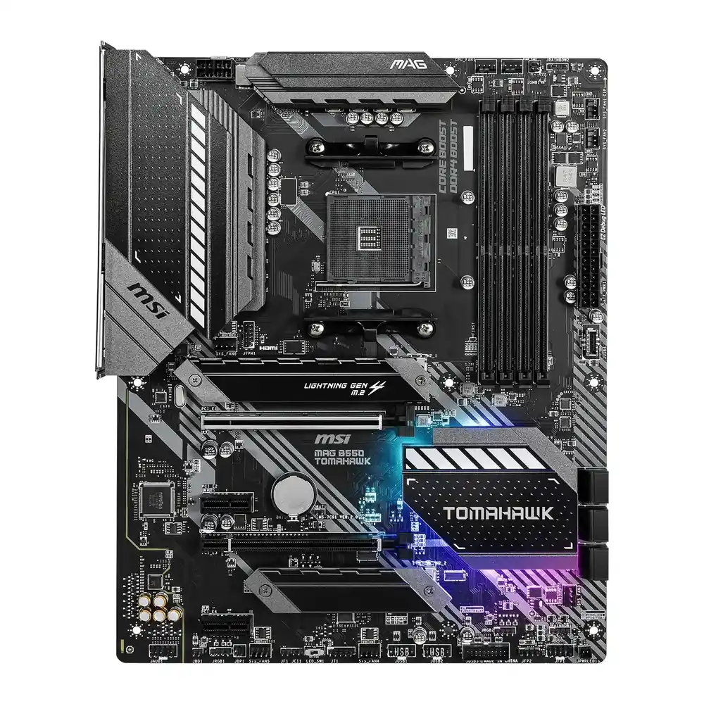 MSI AMD B550 MAG TOMAHAWK AM4 PCIe 4.0 ATX Motherboard